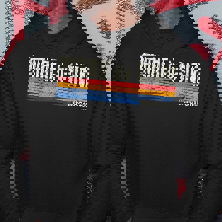 Vintage Estilo Prairie Du Chien Wi De Los Años 80 Sudadera Regalos divertidos