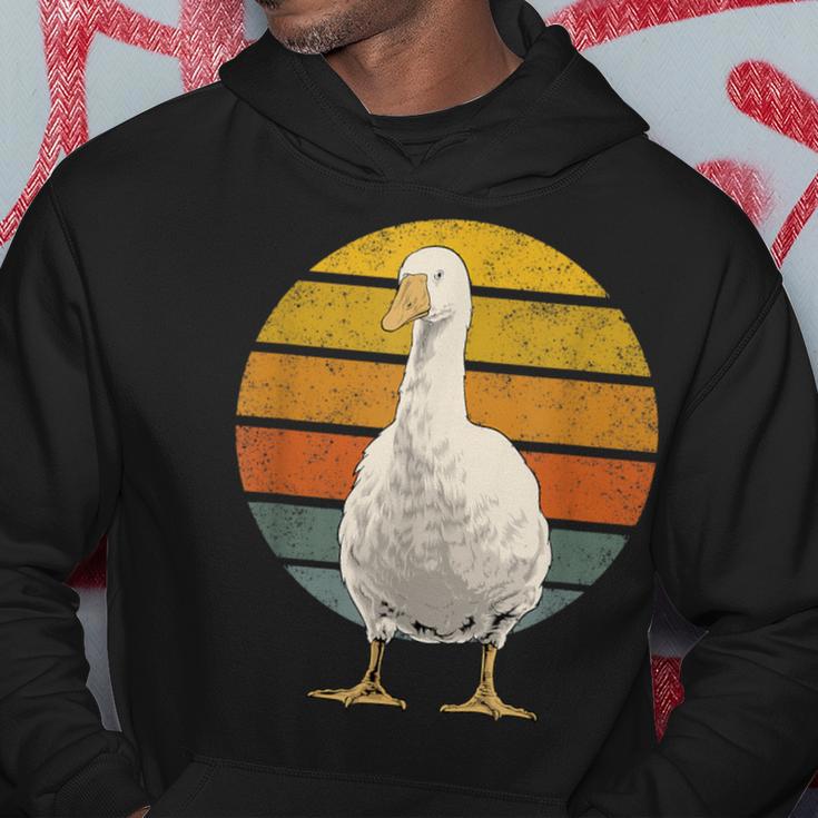 Vintage Goose Sunset Retro Goose Kapuzenpullover Lustige Geschenke