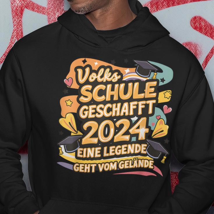 Volksschule Geschafft 2024 Eine Legende Gehtom Gelände German Langu Kapuzenpullover Lustige Geschenke