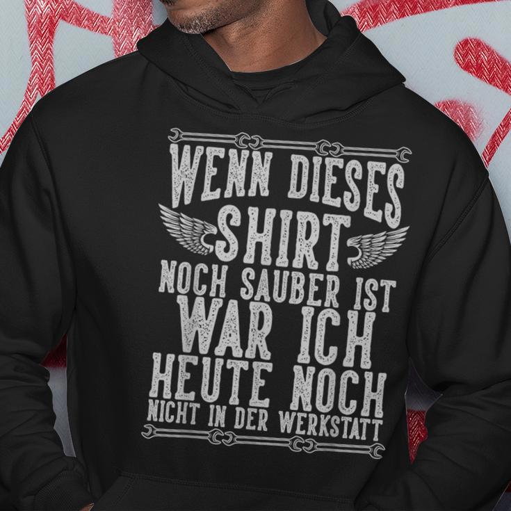 Wenn Dieses Noch Sauber Ist Werkstatt Kfz Mechanik Kapuzenpullover Lustige Geschenke