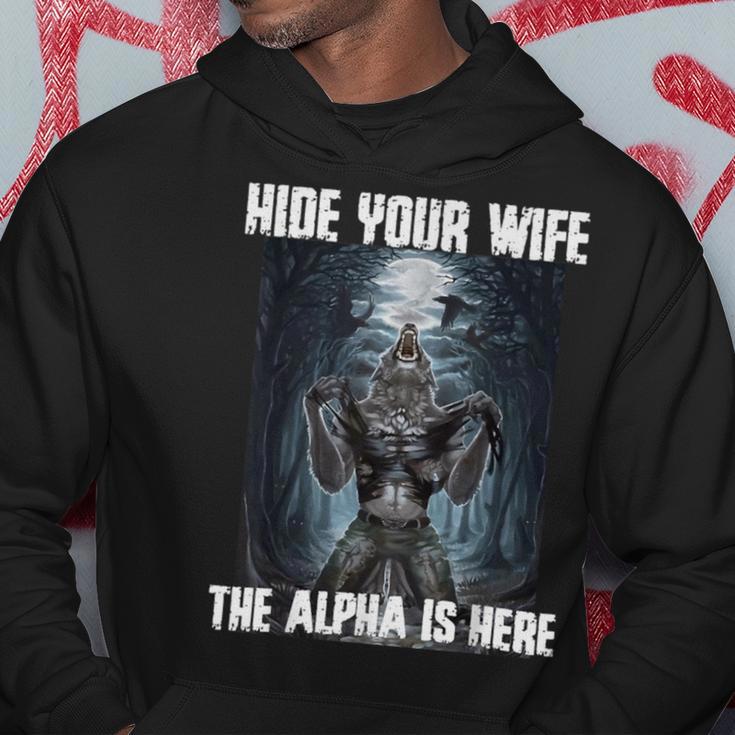 Werewolf Ripping Meme Alpha Wolf Werewolf Literally Me Lover Hoodie ...