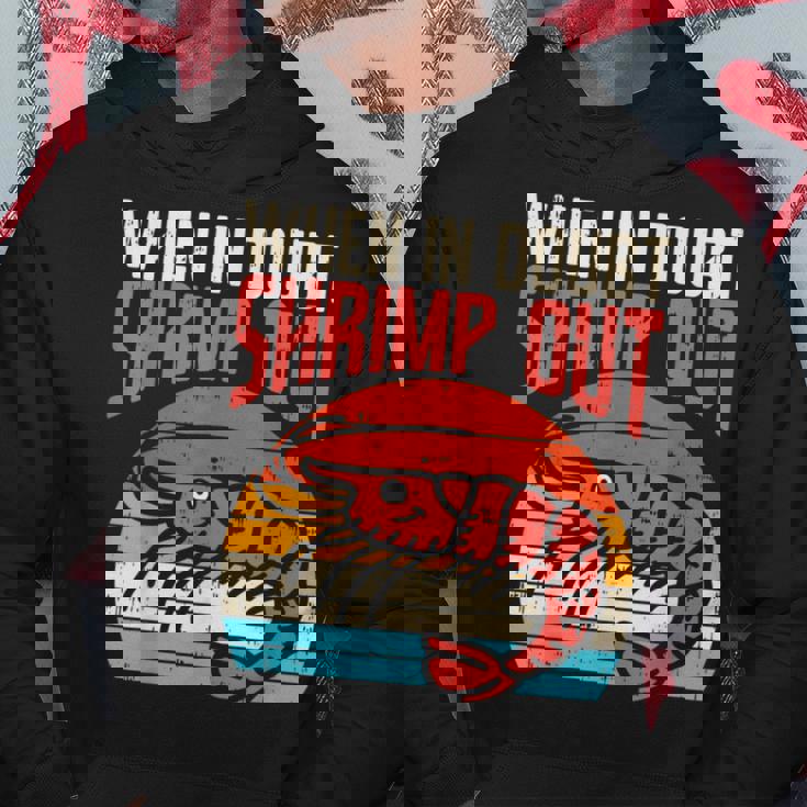 When In Doubt Shrimp Out Retro Bjj Brazilian Jiu Jitsu Sudadera Regalos divertidos