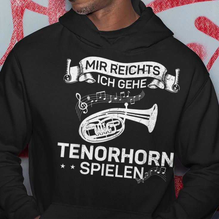 Wind Instrument Mir Reichts Ich Gehe Tenor Horn Kapuzenpullover Lustige Geschenke