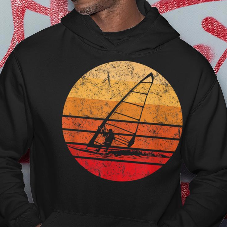 Windsurf Retrointage Sunset Kapuzenpullover Lustige Geschenke