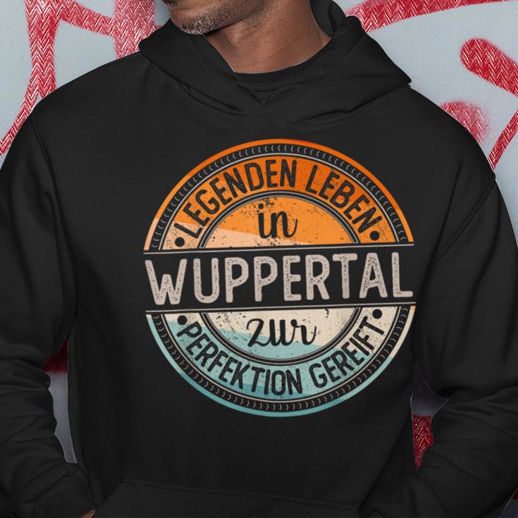 Wuppertal Retro Colours Legends Life In Wuppertal Kapuzenpullover Lustige Geschenke