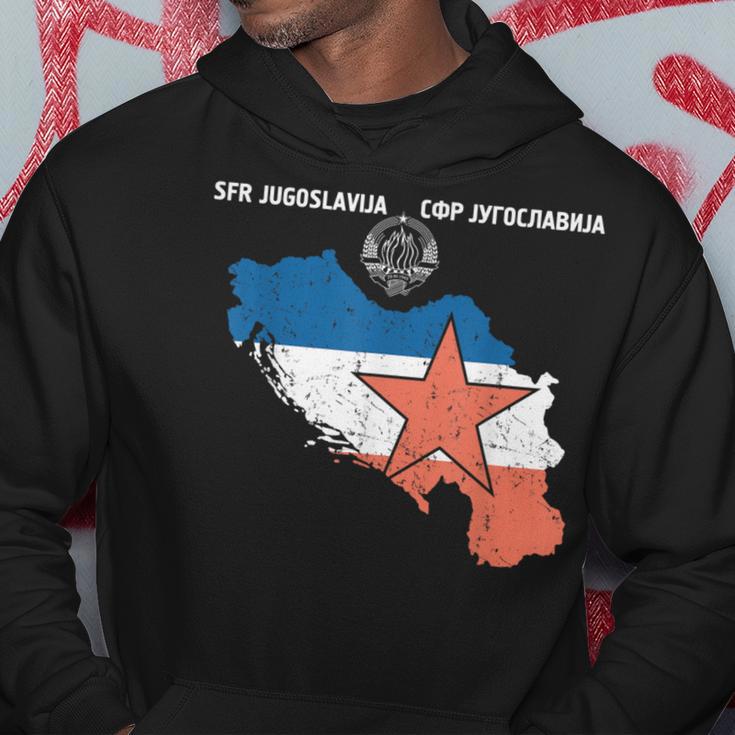 Yugoslavija Flag Balkan Sfrj Yugoslavia Kapuzenpullover Lustige Geschenke