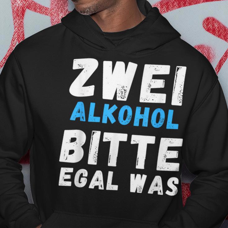 Zwei Alkoholbitte Egal Was Kapuzenpullover Lustige Geschenke