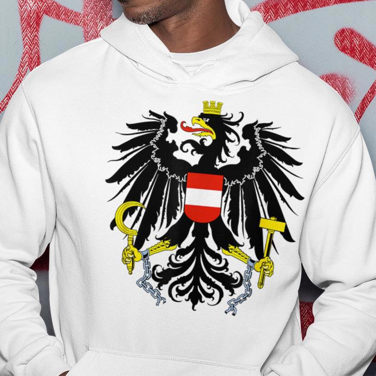 Austria Federal Eagle Red Red Eagle Retro Kapuzenpullover Lustige Geschenke