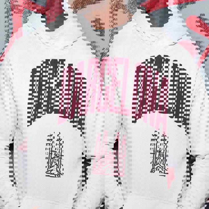 Barcelona Ciudad Estilo Retro Clásico De Los 90 Sudadera Regalos divertidos
