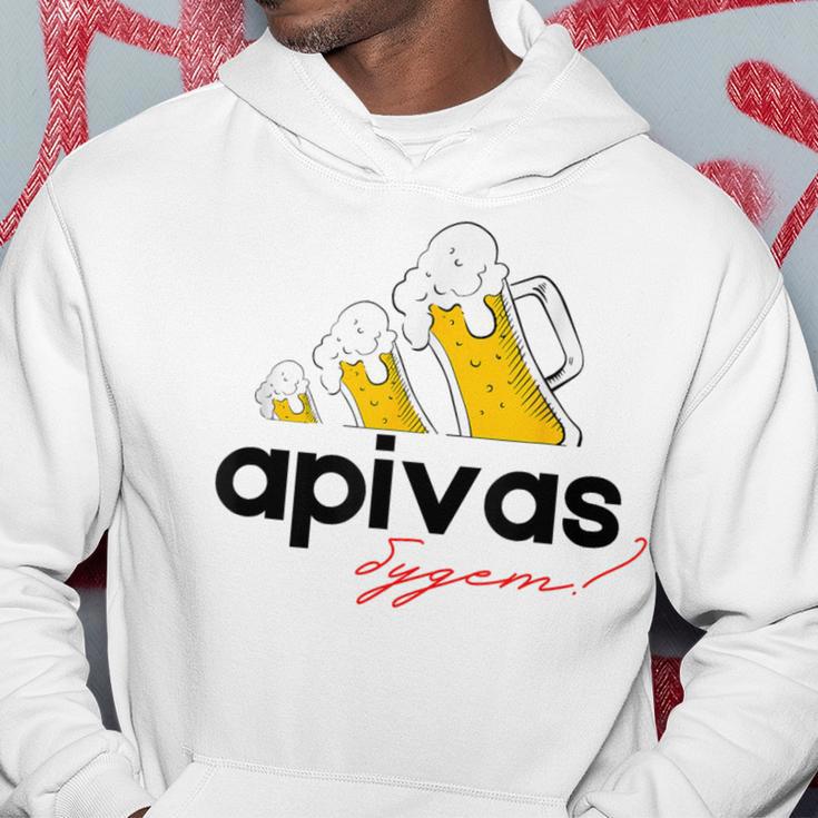 Bier Apivas Lustiges Russisches Kapuzenpullover Lustige Geschenke