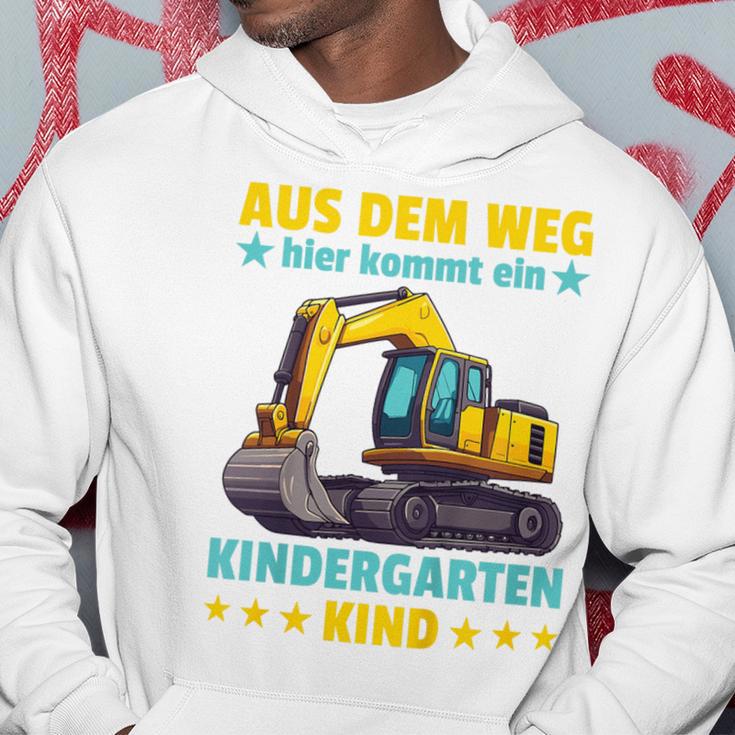 Children's Aus Dem Weg Hier Kommt Ein Kindergartenkind Digger Kapuzenpullover Lustige Geschenke