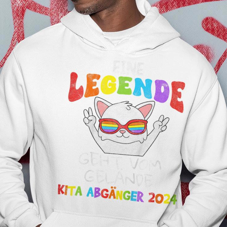 Children's Eine Legendeerlässt Das Gelände Kita Abgänger 2024 Cat Kapuzenpullover Lustige Geschenke