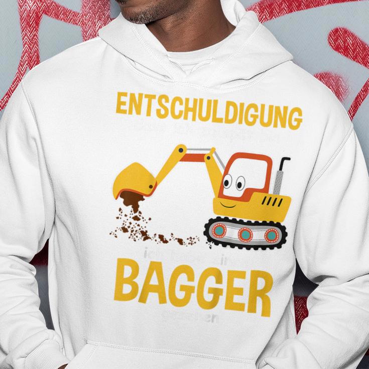 Children's Excuse Das Ich Zu Spät Bin Digger Driver Boy Digger 80 Kapuzenpullover Lustige Geschenke