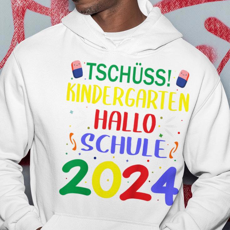 Children's First Day At School Tschüss Kindergarten Hello School 2024 Kapuzenpullover Lustige Geschenke