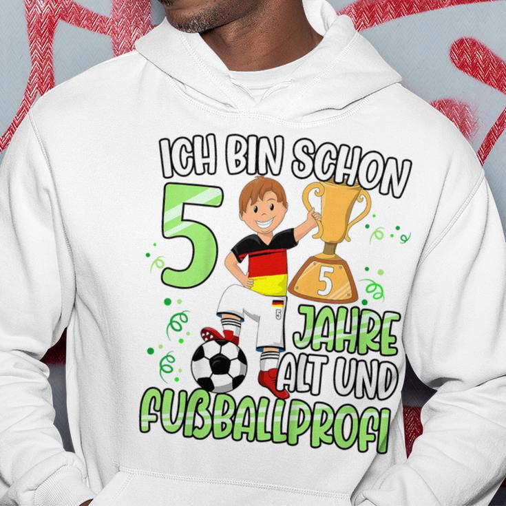 Children's Football Boy 5Th Birthday Ich Bin Schon 5 Jahre 80 Kapuzenpullover Lustige Geschenke