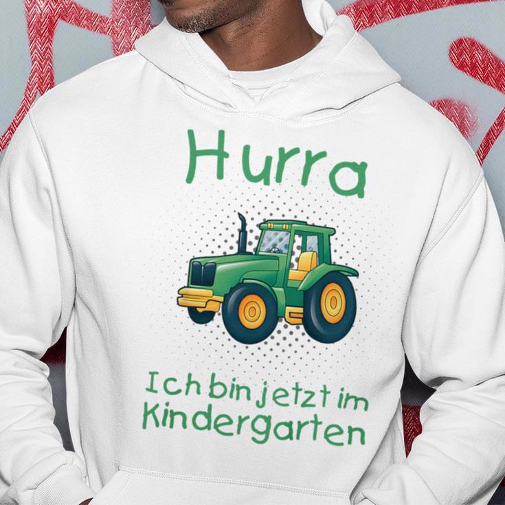 Children's Hurra Ich Bin Jetzt Im Kindergarten Kapuzenpullover Lustige Geschenke