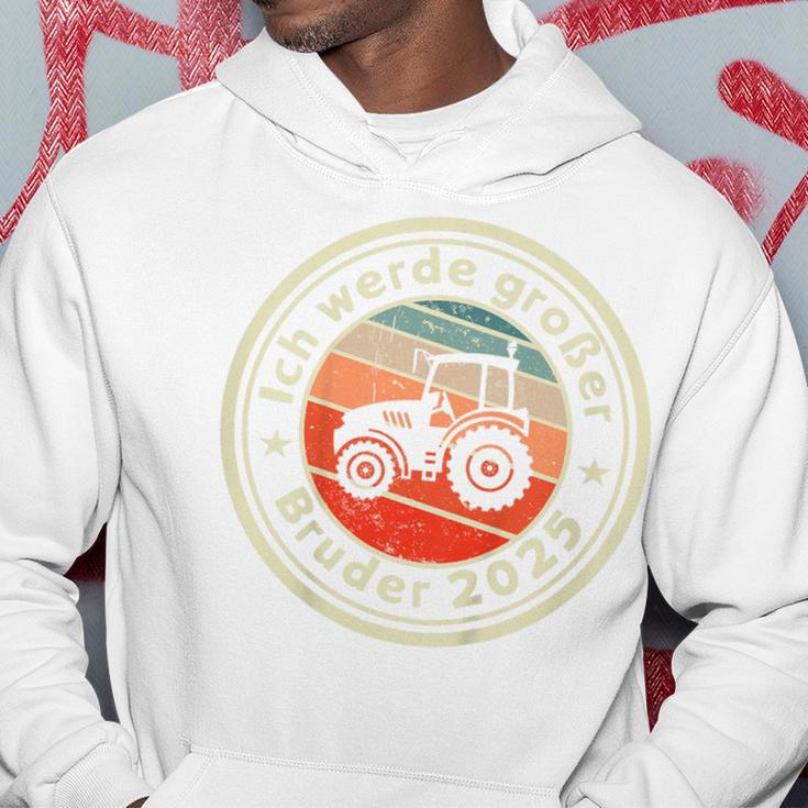 Children's Ich Werde Großer Bruder 2025 Tractor Farm Kapuzenpullover Lustige Geschenke