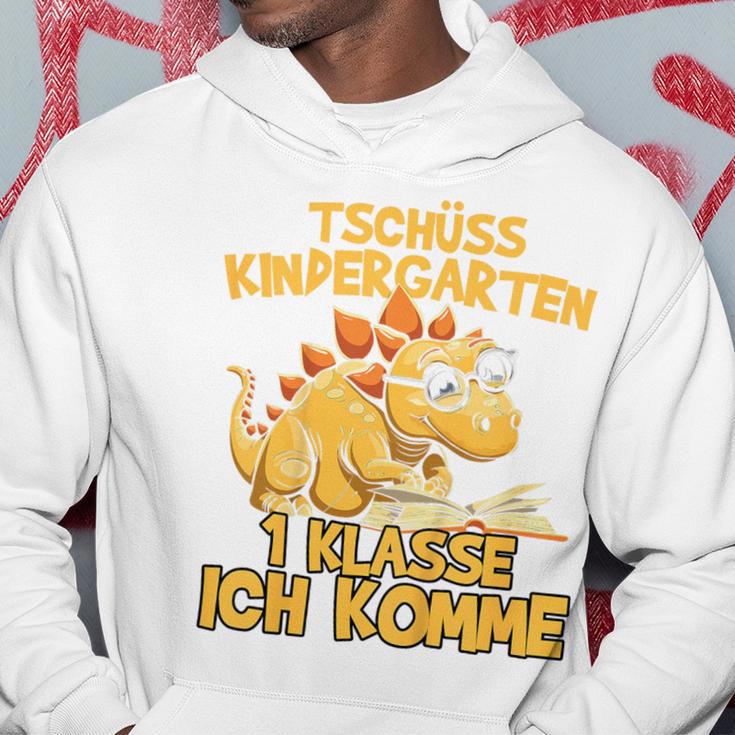 Children's Tschüss Kindergarten 1 Klasse Dino Dinosaur Kapuzenpullover Lustige Geschenke