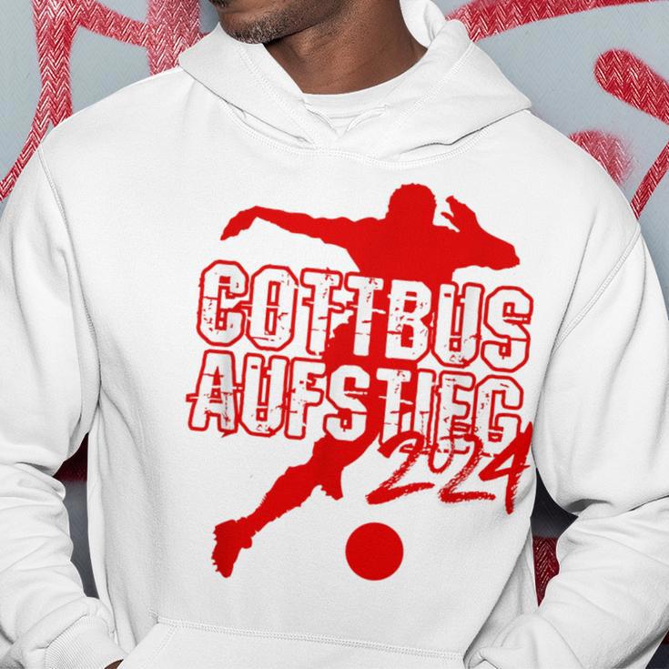 Cottbus Kicken Club Football Fan Rise Brandenburg Red Kapuzenpullover Lustige Geschenke