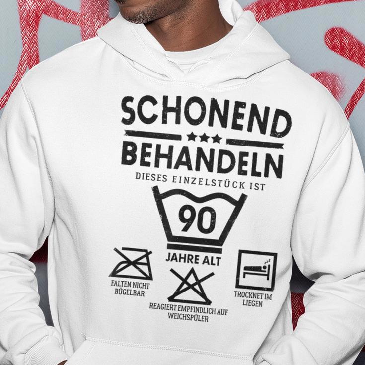 Einstück Ist 90 Jahre Schleend Treateln 90Th Birthday Kapuzenpullover Lustige Geschenke