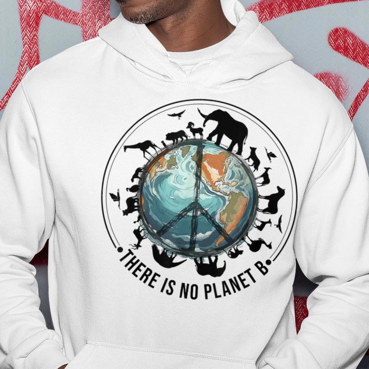 Es Gibt Keinen Planeten B Tiere Tag Der Erde Umwelt Natur A Kapuzenpullover Lustige Geschenke