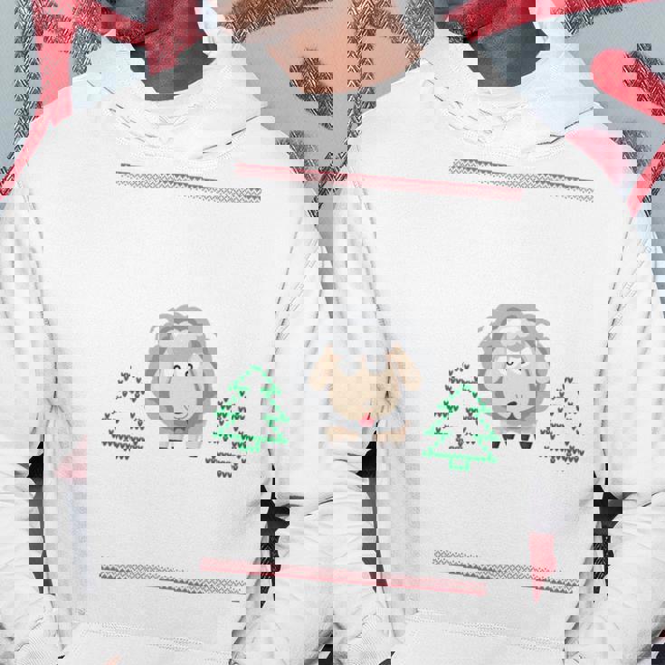 Fleece Navidad Sheep Ugly Christmas Sweater Hoodie Unique Gifts