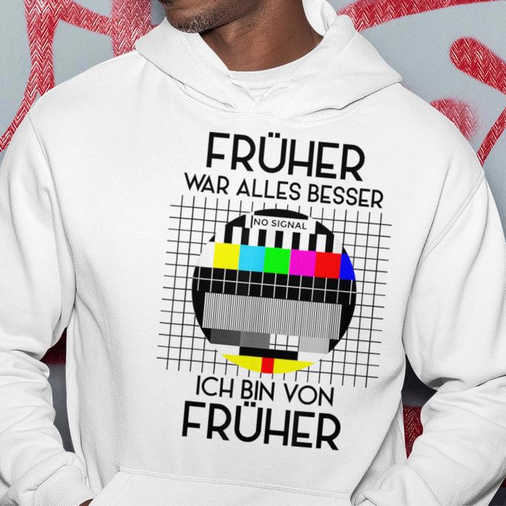 Früher War Alles Besser Retro Party 70S 80S 90S Kapuzenpullover Lustige Geschenke