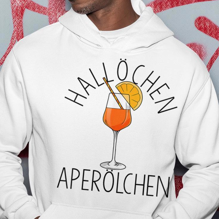 Hallöchen Aperölchen Aperölchen Aperitif Cocktail Aperitif Spritz Kapuzenpullover Lustige Geschenke