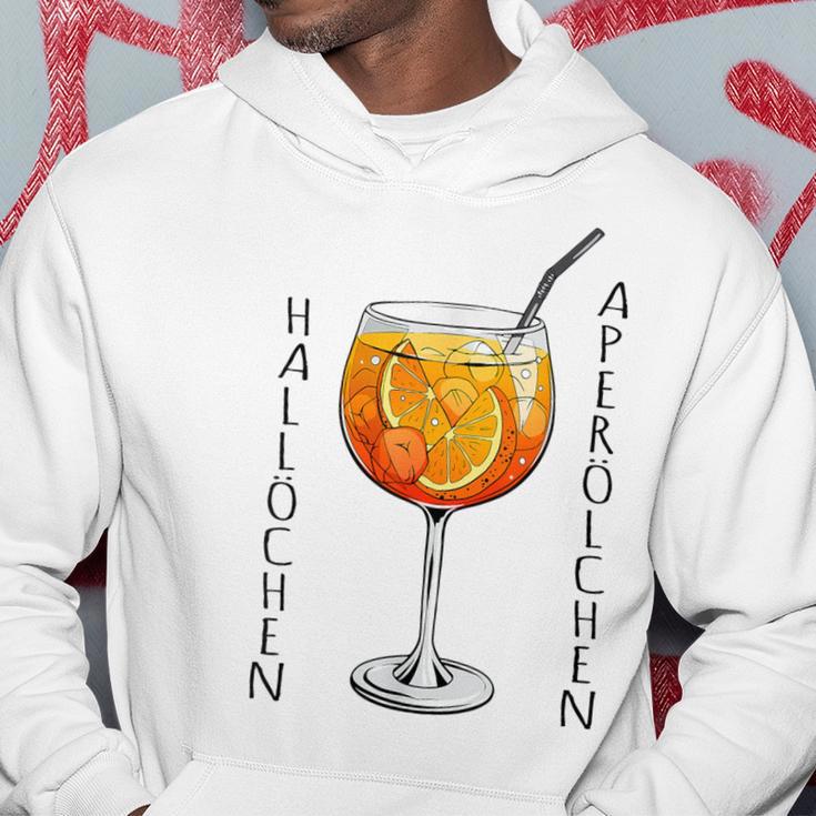 Hallöchen Aperölchen Spritz Fan Aperoliker Kapuzenpullover Lustige Geschenke