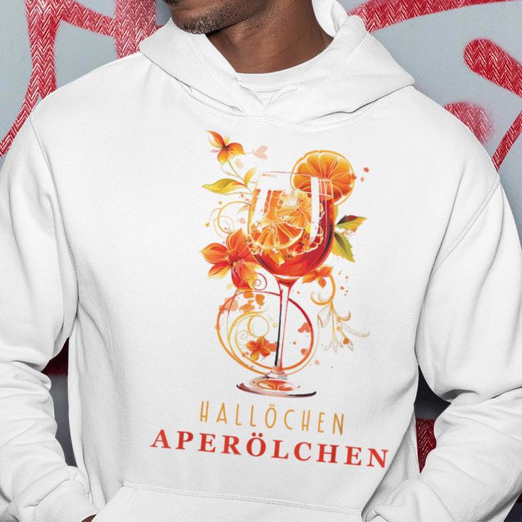 Hallöchen Aperölchen Outfit Summer Party Cocktail Spritz Kapuzenpullover Lustige Geschenke