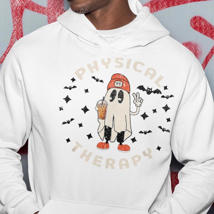 Halloween Physical Therapy Ghost Pt Physical Therapist Pta Hoodie ...
