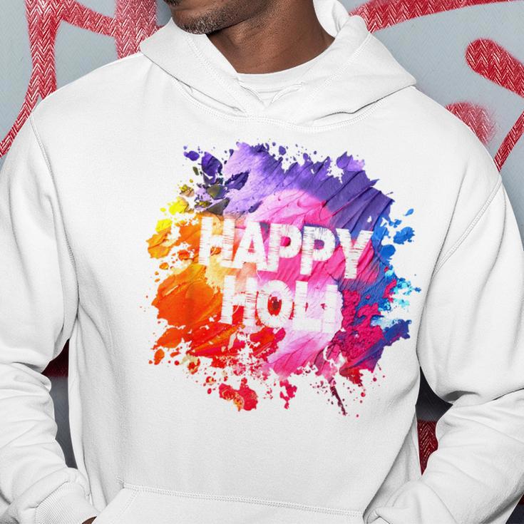 Happy Holi Festival Of Colors Holi Blue Kapuzenpullover Lustige Geschenke