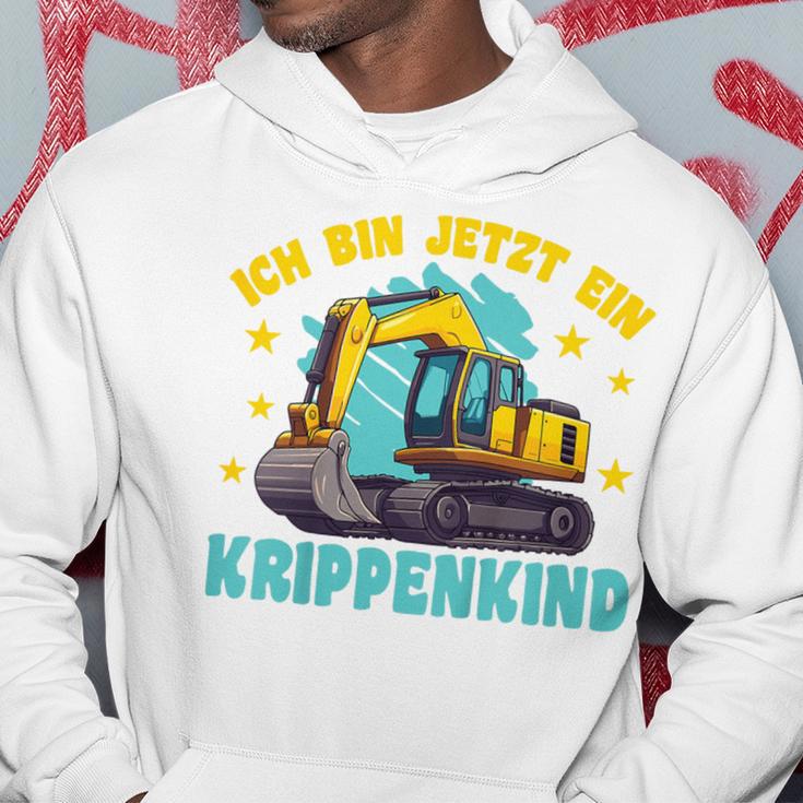 Kinder Ich Bin Jetzt Ein Krippenkind Kapuzenpullover Lustige Geschenke