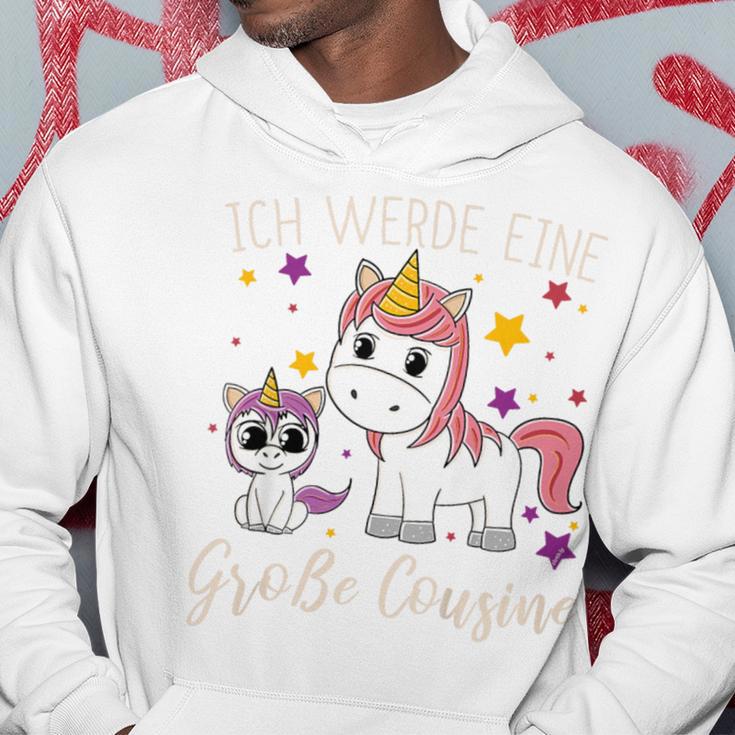 Kinder Ich Werde Große Cousin Unicorn Idea Cousin Kapuzenpullover Lustige Geschenke