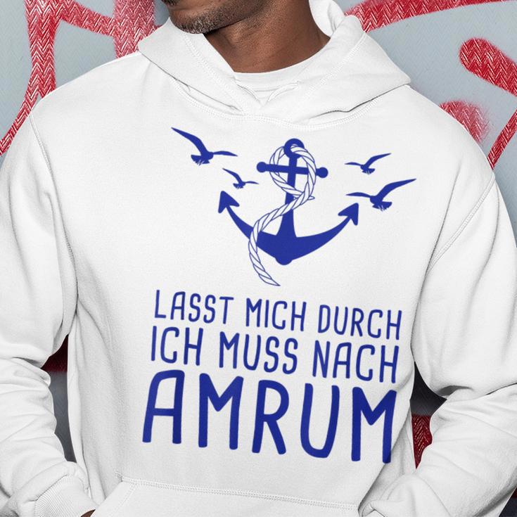 Lasst Mich Durch Ich Muss Nach Amrum Holiday Kapuzenpullover Lustige Geschenke