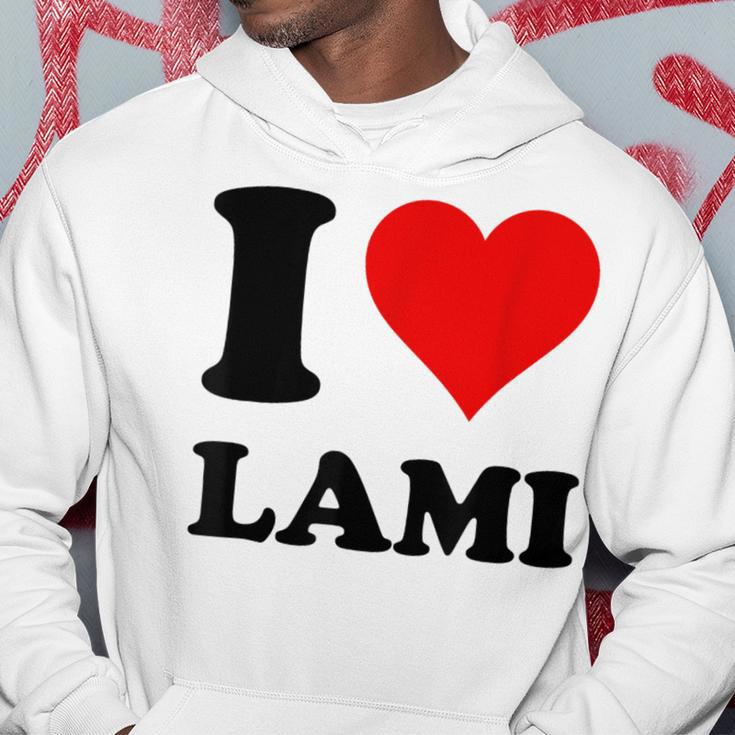 I Love Lami Kapuzenpullover Lustige Geschenke