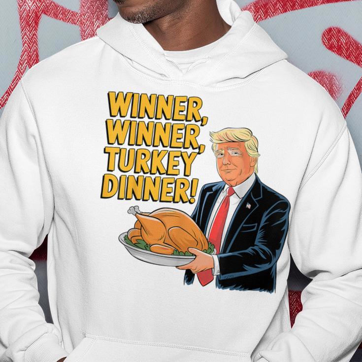 Lustiger Trump-Gewinner Truthahn Dinner Thanksgiving Kapuzenpullover Lustige Geschenke