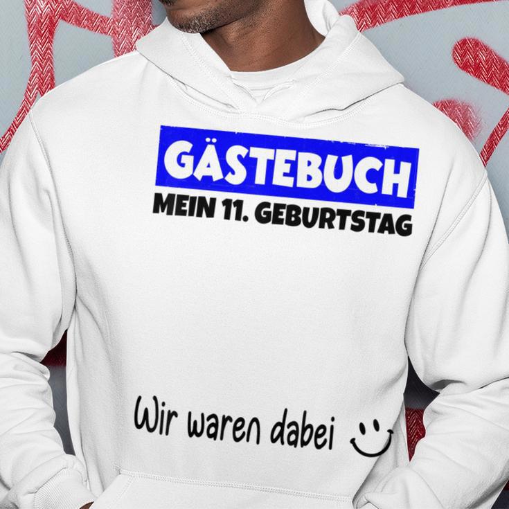 Mein 11St Birthday Wir War Dabei Guestbuch Kapuzenpullover Lustige Geschenke