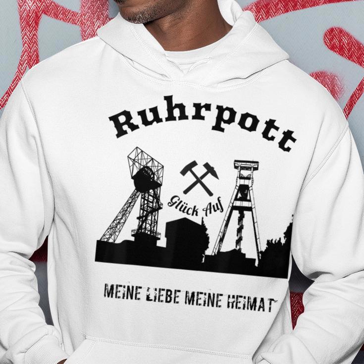 Meine Heimat Glück Auf Zechen Aus Dem Ruhr Region Kapuzenpullover Lustige Geschenke