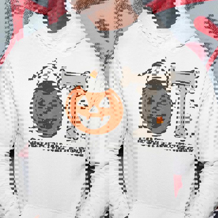 Occupational Therapy Pumpkin Bone Halloween Pediatric Ot Hoodie Unique Gifts