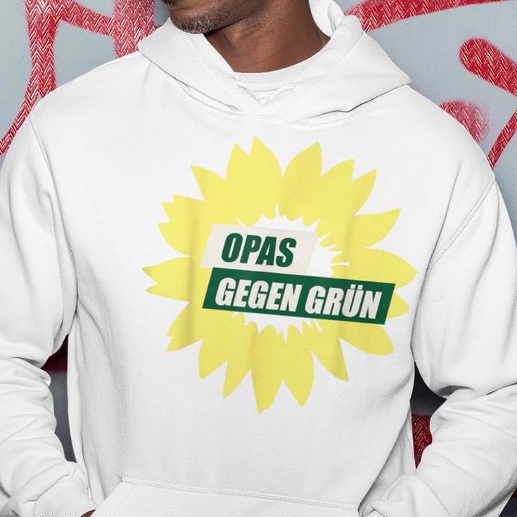 Opas Gegen Links Green Kapuzenpullover Lustige Geschenke