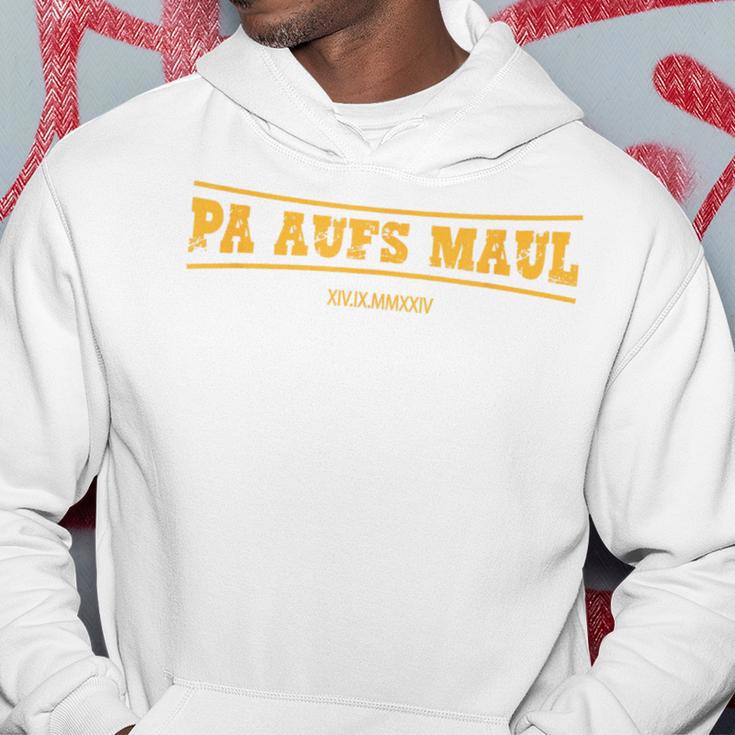 Pa Aufs Maul Blue Kapuzenpullover Lustige Geschenke