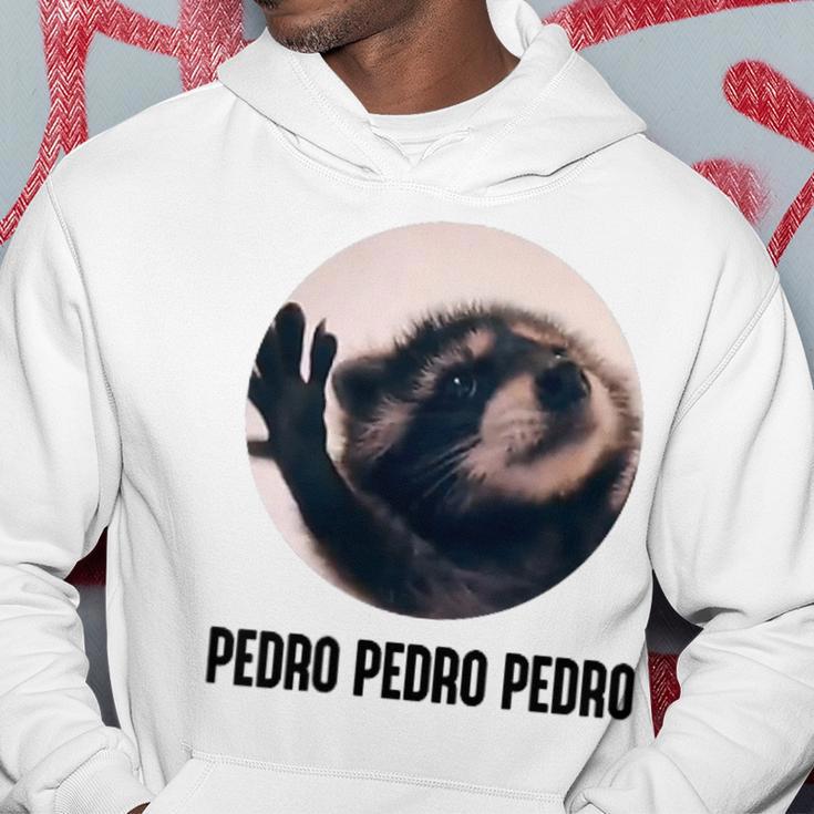 Pedro Pedro Raccoon X Meme Racoon Selfie Dance Kapuzenpullover Lustige Geschenke