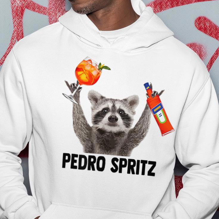 Pedro Spritz X Racoon Aperölchen Spritz Ultras Kapuzenpullover Lustige Geschenke