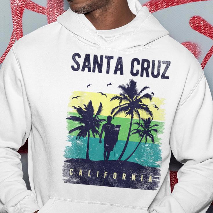 Santa Cruz California Usa Surf Kapuzenpullover Lustige Geschenke