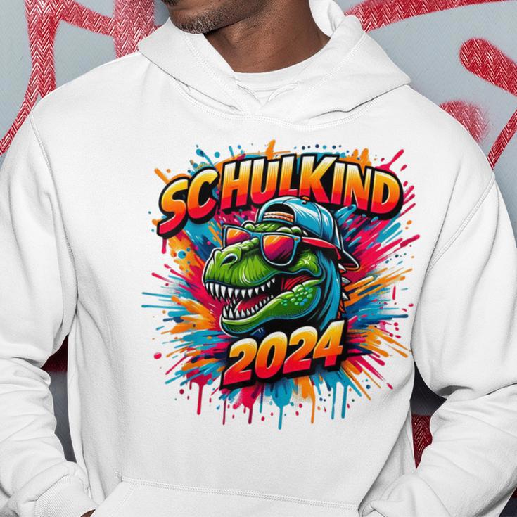 Schulkind 2024Rex Dino School Kapuzenpullover Lustige Geschenke