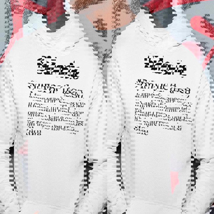 Sidunea Prénom Definition Sinónimo Déesse Drôle Humor Sudadera Regalos divertidos