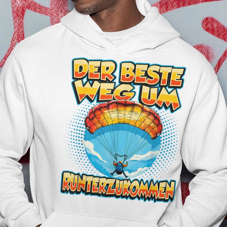 Skydive Tandem Jump Paraglidingoucher Kapuzenpullover Lustige Geschenke