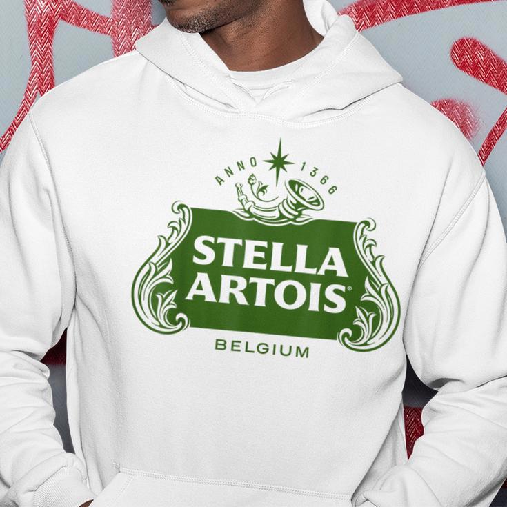 Stela Artois Belgian Beer Logo Drink Hoodie - Monsterry