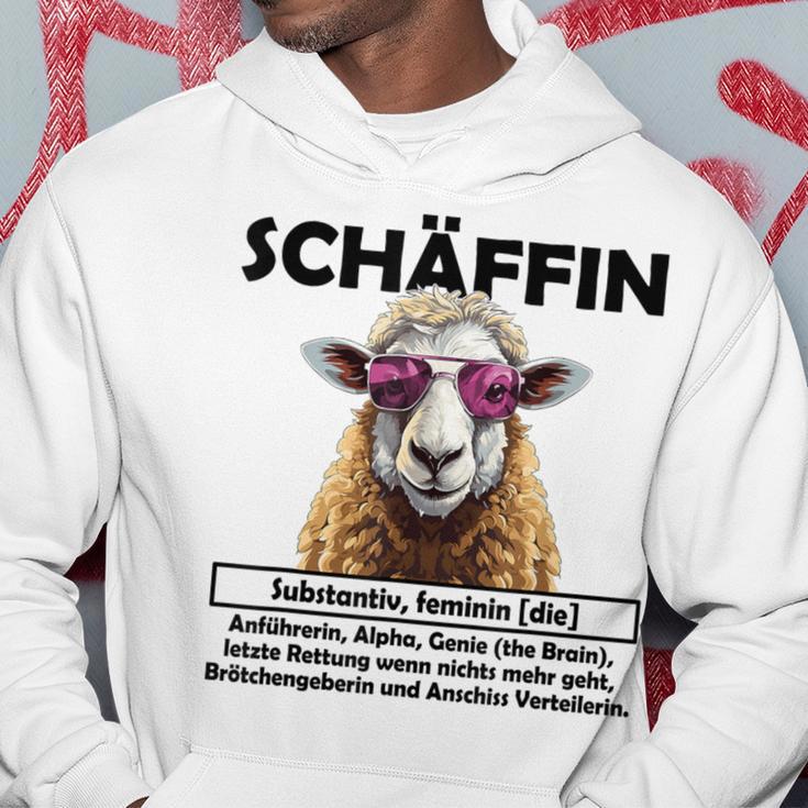 Supervisor Chefin Schäffin Gray Kapuzenpullover Lustige Geschenke